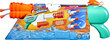 Vesipyssy Nerf Super Soaker Hydro Frenzy hinta ja tiedot | Hiekkalelut ja rantalelut | hobbyhall.fi