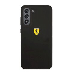 Ferrari Liquid Silicone Metal Logo Case suojakuori Samsung Galaxy S21 FE 5G Black hinta ja tiedot | Ferrari Puhelimet, älylaitteet ja kamerat | hobbyhall.fi