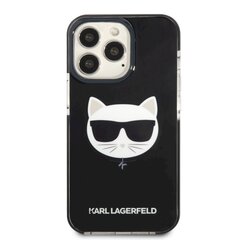 Karl Lagerfeld TPE Choupette Head Case suojakotelo iPhone 13 Pro Black hinta ja tiedot | Puhelimen kuoret ja kotelot | hobbyhall.fi