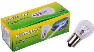 Auton Polttimo Vipow 12V/21W hinta ja tiedot | Polttimot | hobbyhall.fi