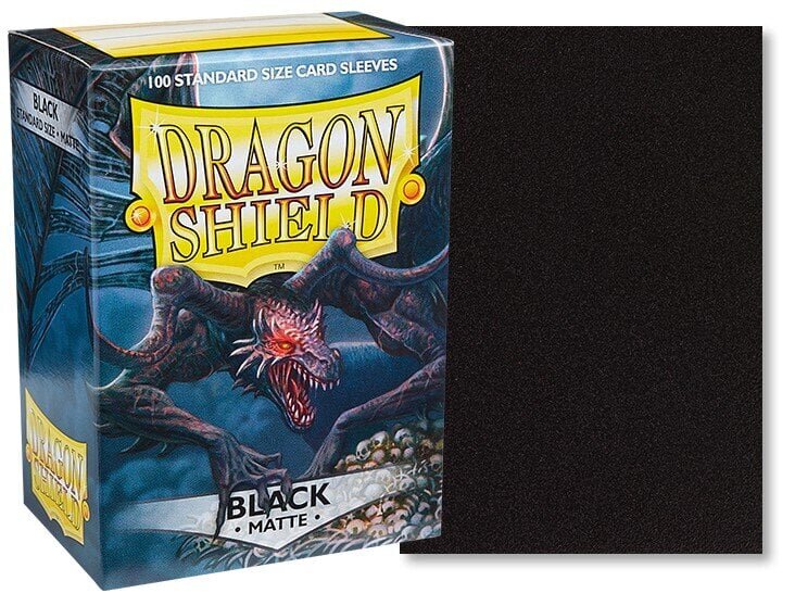 Korttikotelot Dragon Shield Standard Matte Black, 100 kpl. hinta ja tiedot | Lautapelit ja älypelit | hobbyhall.fi