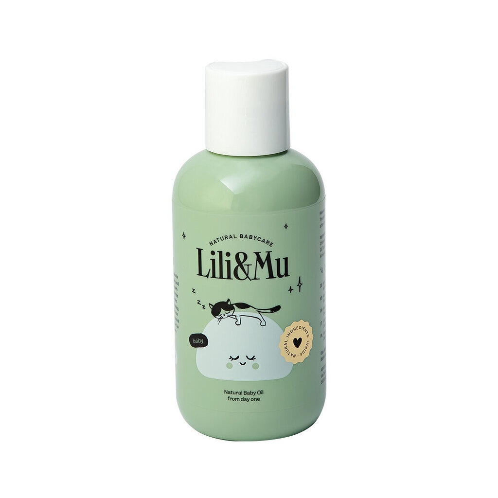 Kylpyöljy lapsille ja vauvoille Lili and Mu Natural Body Oil, 150ml hinta ja tiedot | Lasten ja äitiysajan kosmetiikka | hobbyhall.fi