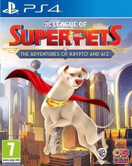 DC League of Super Pets: The Adventures of Krypto and Ace Playstation 4 PS4 hinta ja tiedot | Tietokone- ja konsolipelit | hobbyhall.fi