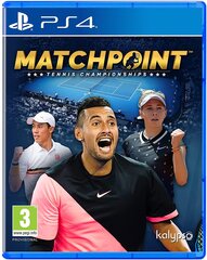 Matchpoint - Tennismestaruuskilpailut Playstation 4 PS4 -peli hinta ja tiedot | kalypso Pelaaminen | hobbyhall.fi