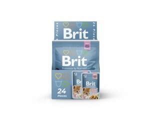 Kissan säilykkeet Brit Premium Cat Delicate Chicken for Kitten 85g x 24kpl hinta ja tiedot | Kissanruoka | hobbyhall.fi