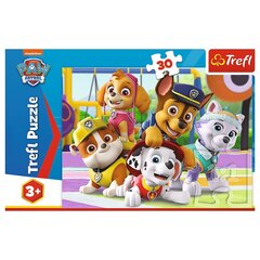 TREFL Paw Patrol (Ryhmä Hau) Palapeli Paw Patrol (Ryhmä Hau), 30 palaa hinta ja tiedot | Palapelit | hobbyhall.fi