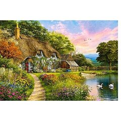 Puzzle 1500 osaa Countryside Cottage hinta ja tiedot | Palapelit | hobbyhall.fi