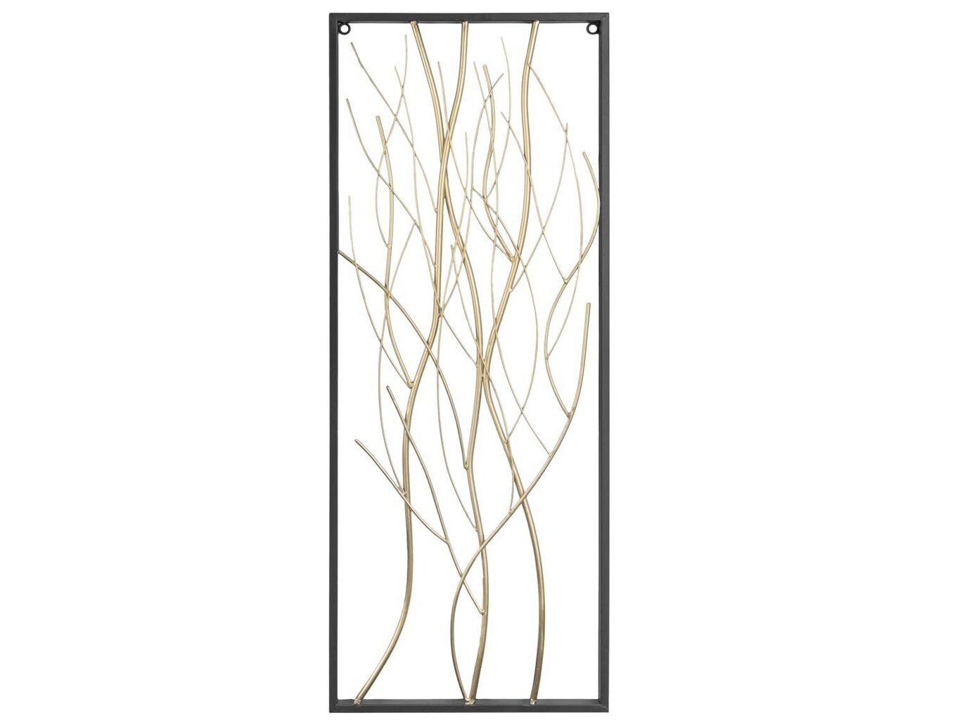 Metallikoriste - Twigs 33 x 85 hinta ja tiedot | Taulut | hobbyhall.fi