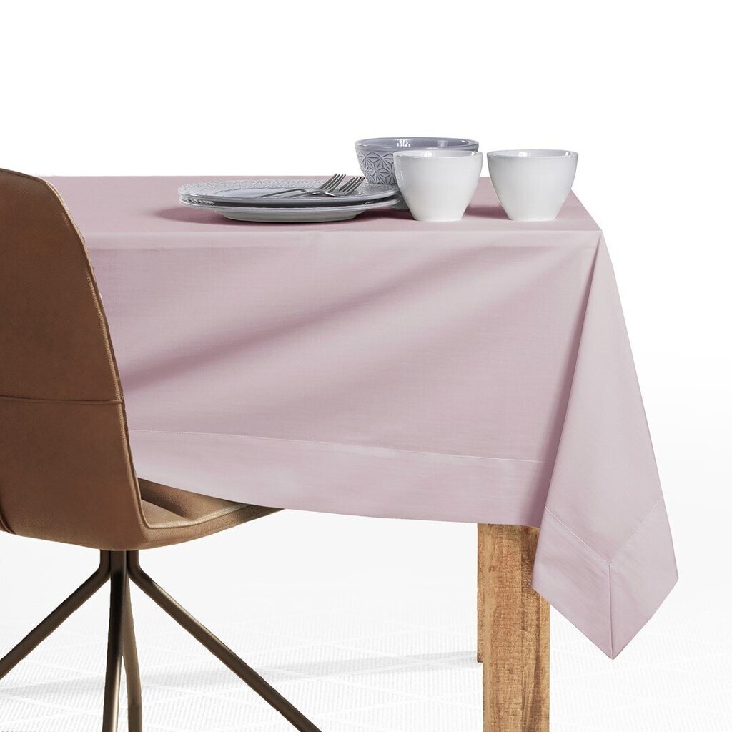 Pöytäliina DecoKing Pure, pinkki, 140x220 cm hinta ja tiedot | Pöytäliinat, tabletit ja lautasliinat | hobbyhall.fi