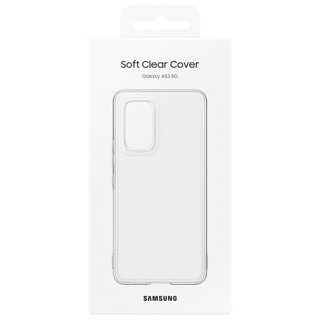 Puhelimen kotelo Samsung EF-QA536TTEGWW Samsung Galaxy A53 hinta ja tiedot | Puhelimen kuoret ja kotelot | hobbyhall.fi