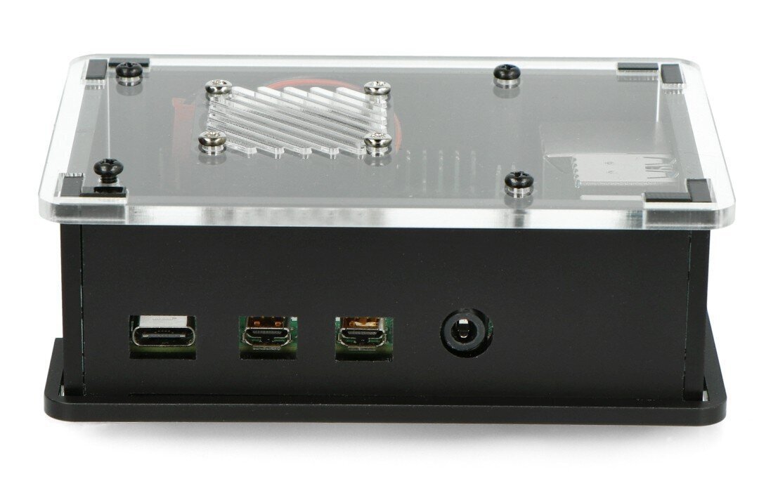 Akkukotelo 5V tuulettimella Raspberry Pi 4:lle - musta - PiHut TPH-001 hinta ja tiedot | Mikrokontrollerit | hobbyhall.fi