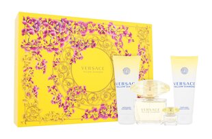 Setti Versace keltainen timantti: EDT naisille 90 ml + suihkugeeli 100 ml + vartalovoide 100ml hinta ja tiedot | Naisten hajuvedet | hobbyhall.fi