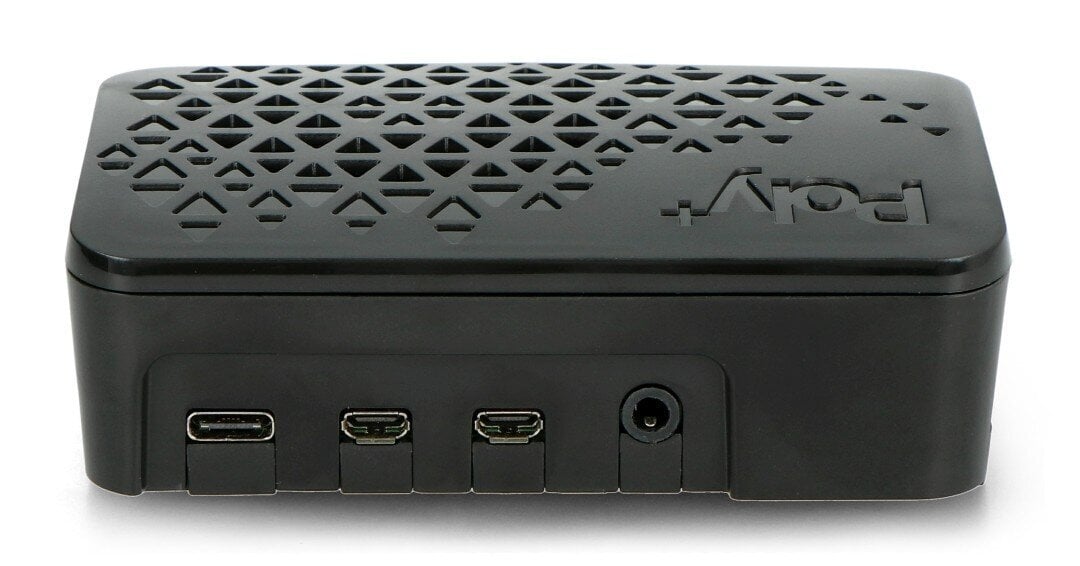 Raspberry Pi 4B kotelo Argon Poly+ musta hinta ja tiedot | Mikrokontrollerit | hobbyhall.fi