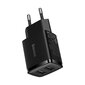 Laturi Baseus Compact Charger 2U 10.5W 2xUSB musta CCXJ010201 hinta ja tiedot | Puhelimen laturit | hobbyhall.fi