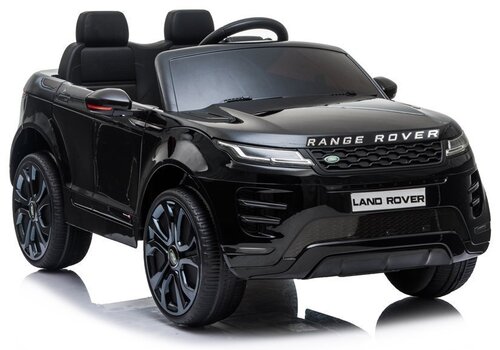 Kaksipaikkainen lasten sähköauto Lean Range Rover Evoque, musta hinta ja tiedot | Lasten sähköautot | hobbyhall.fi