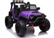 Yksipaikkainen sähköauto lapsille JEEP JC666, violetti hinta ja tiedot | Lasten sähköautot | hobbyhall.fi