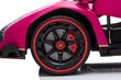 Kaksoissähköauto lapsille Lamborghini Veneno, pinkki hinta ja tiedot | Lasten sähköautot | hobbyhall.fi