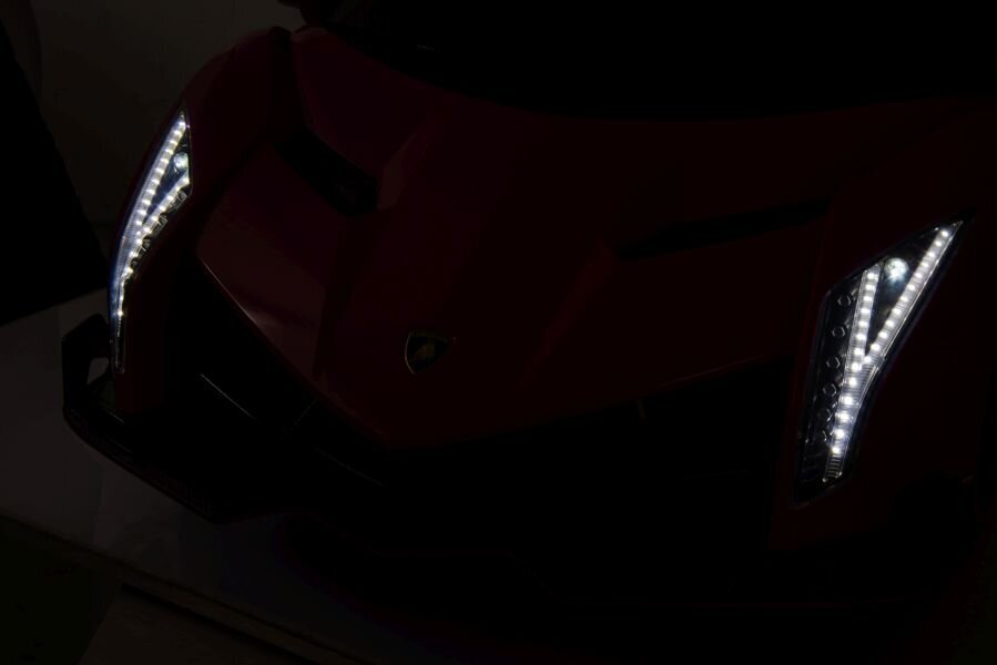 Kaksoissähköauto lapsille Lamborghini Veneno, pinkki hinta ja tiedot | Lasten sähköautot | hobbyhall.fi