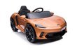 Yksipaikkainen sähköauto lapsille McLaren GT 12V, kiiltävä kultainen hinta ja tiedot | Lasten sähköautot | hobbyhall.fi