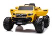 Lasten yksipaikkainen sähköauto Mercedes DK-MT950 4x4, keltainen hinta ja tiedot | Lasten sähköautot | hobbyhall.fi