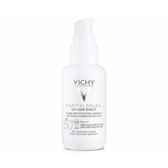 Aurinkorasva Vichy Capital Soleil UV-Age Daily SPF50+, 40 ml hinta ja tiedot | Vichy Hajuvedet ja kosmetiikka | hobbyhall.fi