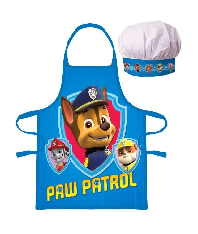 Lasten esiliina - Paw Patrol (Ryhmä Hau) - sininen hinta ja tiedot | Keittiötekstiilit | hobbyhall.fi