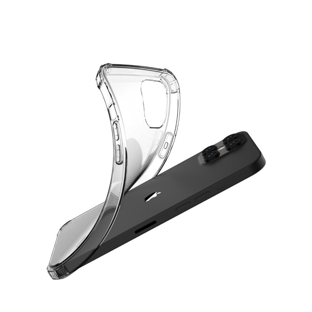 Anti Shock 1,5mm kotelo Samsung Galaxy A71 läpinäkyvä hinta ja tiedot | Puhelimen kuoret ja kotelot | hobbyhall.fi