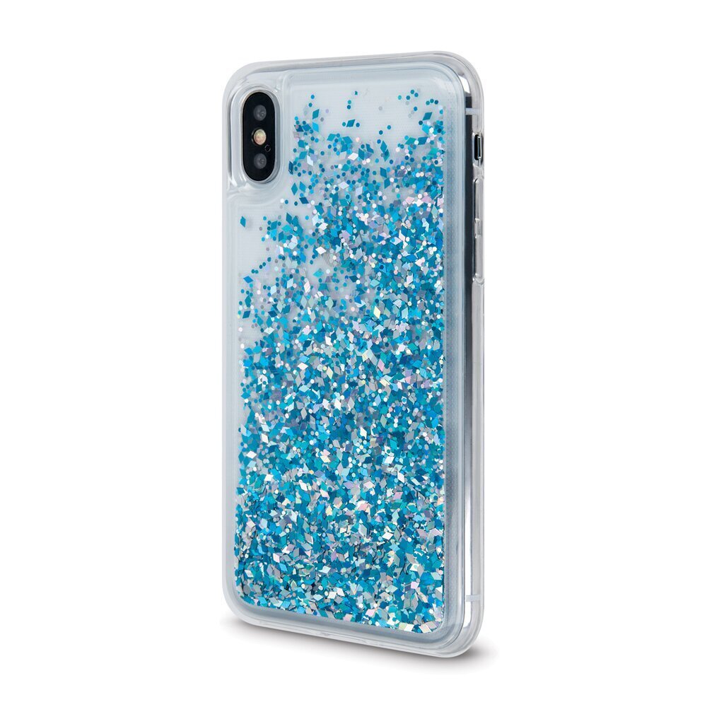 Liquid Sparkle TPU kotelo Samsung Galaxy A22 4G sininen hinta ja tiedot | Puhelimen kuoret ja kotelot | hobbyhall.fi