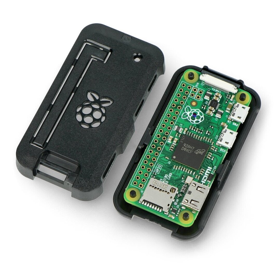 Raspberry Pi Zero -kotelo - musta hinta ja tiedot | Mikrokontrollerit | hobbyhall.fi