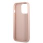 Guess Saffiano Double Card Case iPhone 13 Pro Pinkille hinta ja tiedot | Puhelimen kuoret ja kotelot | hobbyhall.fi