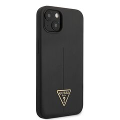 Guess Silicone Line Triangle Case iPhone 13:lle Black hinta ja tiedot | Puhelimen kuoret ja kotelot | hobbyhall.fi