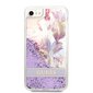 Guess Liquid Glitter kukkakotelo iPhonelle 7/8/SE2020/SE2022 violetti hinta ja tiedot | Puhelimen kuoret ja kotelot | hobbyhall.fi