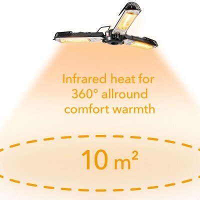 Halogeeni infrapuna lämmitin Umbrella IR 2005 SC hinta ja tiedot | Lämmittimet | hobbyhall.fi