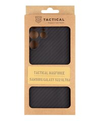 Tactical MagForce Aramid -kuori Samsung Galaxy S22 Ultra Black -puhelimelle. hinta ja tiedot | Puhelimen kuoret ja kotelot | hobbyhall.fi