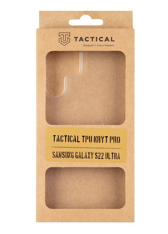 Tactical TPU suojakuori Samsung Galaxy S22+ läpinäkyvä. hinta ja tiedot | Puhelimen kuoret ja kotelot | hobbyhall.fi