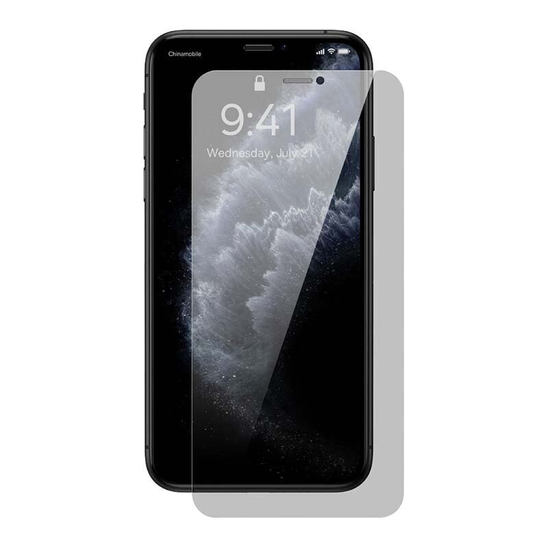 Baseus 0.3mm näytönsuoja iPhone XS Max/11 Pro Max 6.5' ich (1 kpl pakkaus) hinta ja tiedot | Näytönsuojakalvot ja -lasit | hobbyhall.fi