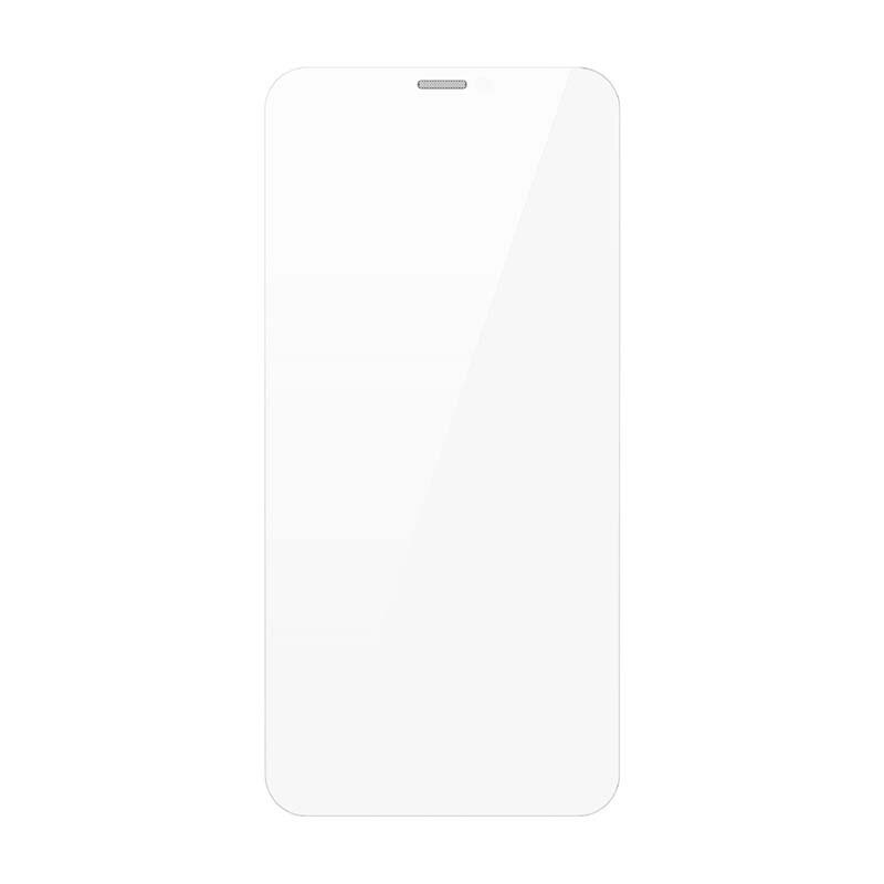 Baseus 0.3 mm Full-glass Tempered Glass Film -näytönsuoja (2 kpl pakkaus), yhteensopivuus iPhone XS Max / 11 Pro Max 6.5inch hinta ja tiedot | Näytönsuojakalvot ja -lasit | hobbyhall.fi
