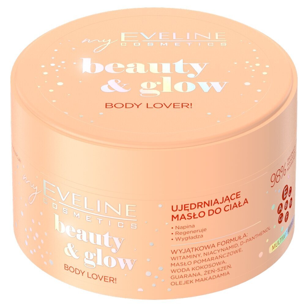 Vartalovoi Eveline Beauty&Glow Body Lover 200 ml hinta ja tiedot | Vartalovoiteet ja -emulsiot | hobbyhall.fi