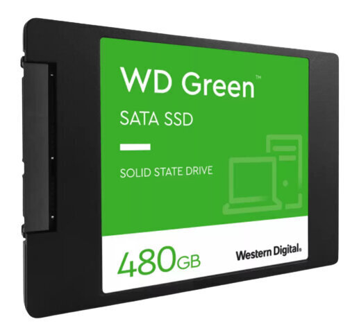 Sisäinen kiintolevy Western Digital WDS480G3G0A 2,5" 480 GB BFNBBS55146898 hinta ja tiedot | Kovalevyt | hobbyhall.fi