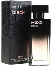 Mexx Black EDT naiselle 30 ml hinta ja tiedot | Mexx Hajuvedet ja kosmetiikka | hobbyhall.fi