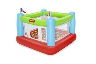 Bestway Fisher-Price Bouncesational Pomppulinna, 175x173x135 cm hinta ja tiedot | Puhallettavat vesilelut ja uima-asusteet | hobbyhall.fi