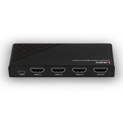 Videokytkin HDMI 3PORT/38232 Lindy hinta ja tiedot | Adapterit | hobbyhall.fi