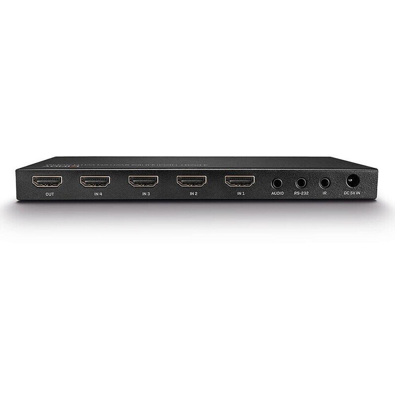 Videokytkin HDMI 4PORT/38249 Lindy Lindy hinta ja tiedot | Adapterit | hobbyhall.fi