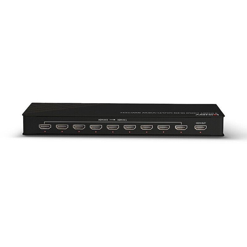 Videokytkin HDMI 9PORT/38330 Lindy Lindy hinta ja tiedot | Adapterit | hobbyhall.fi