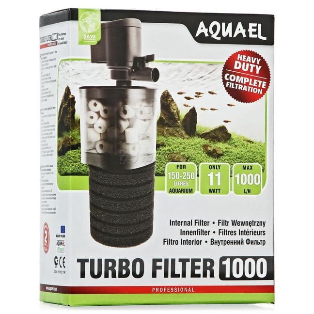 Aquael Turbo Filter 1000 -suodatin hinta ja tiedot | Akvaariotarvikkeet | hobbyhall.fi