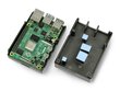 Raspberry Pi 4B kotelo - leikkauksilla - Alumiini - Grafiitti hinta ja tiedot | Mikrokontrollerit | hobbyhall.fi