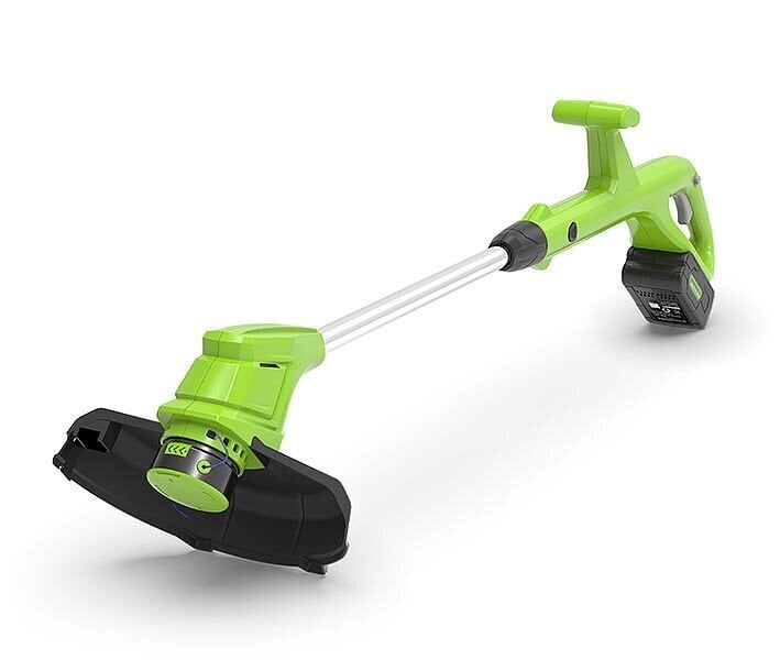 Ladattava trimmeri Greenworks 24V G24LT25 - 2107207 hinta ja tiedot | Ruohotrimmerit | hobbyhall.fi