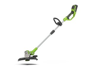 Ladattava akkutrimmeri Greenworks 24V G24LT30M - 2100007 - 2100007 hinta ja tiedot | Ruohotrimmerit | hobbyhall.fi