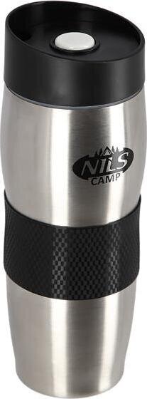 Nils Camp termoskuppi NCC05, hopeinen viimeistely hinta ja tiedot | Termoskannut ja termosmukit | hobbyhall.fi