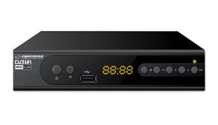 TV-vastaanotin Esperanza EV106P, DVB-T2 H.265/HEVC hinta ja tiedot | TV-antennit | hobbyhall.fi